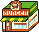 ハンバーガーショップ