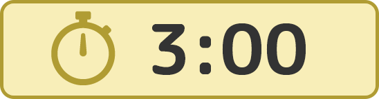 3分